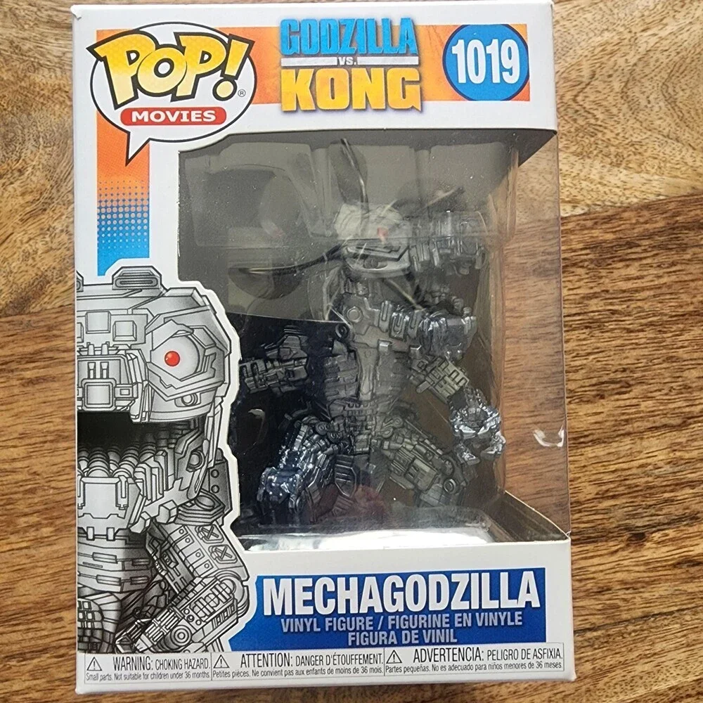 Funko Pop Movies Godzilla Vs Kong Mechagodzilla 1019 Vinyl Figure New Box Wear
